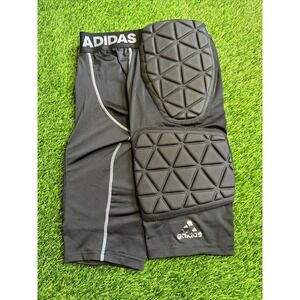 Adidas Climacool Men's S Football Padded Compression Shorts Black‎